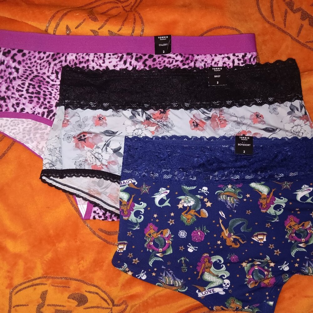 Torrid size 2 underwear lot
